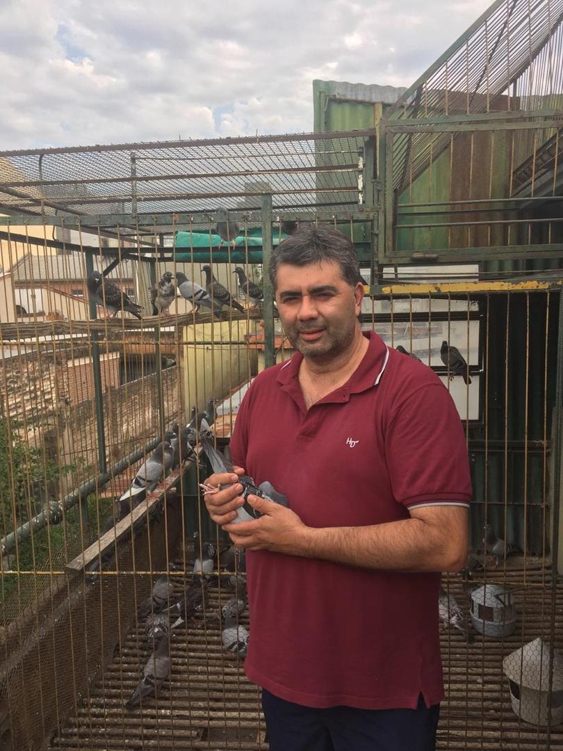 EL HEREDERO. José Luis, desde 2012, es el encargado del palomar. 