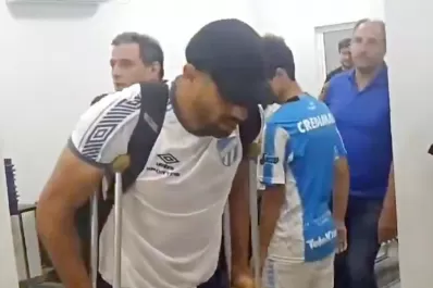 Atlético perdió el 9 y una linda chance