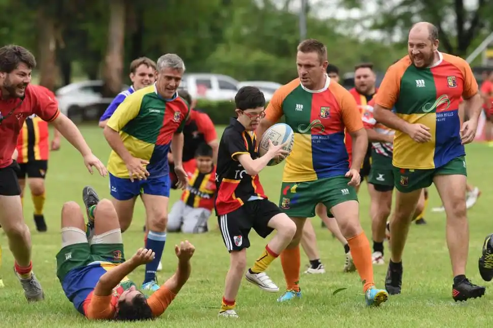 PUERTAS ABIERTAS. El programa de Cardenales es gratuito y cuenta hoy con 45 chicos, entre infantiles y juveniles/adultos. 