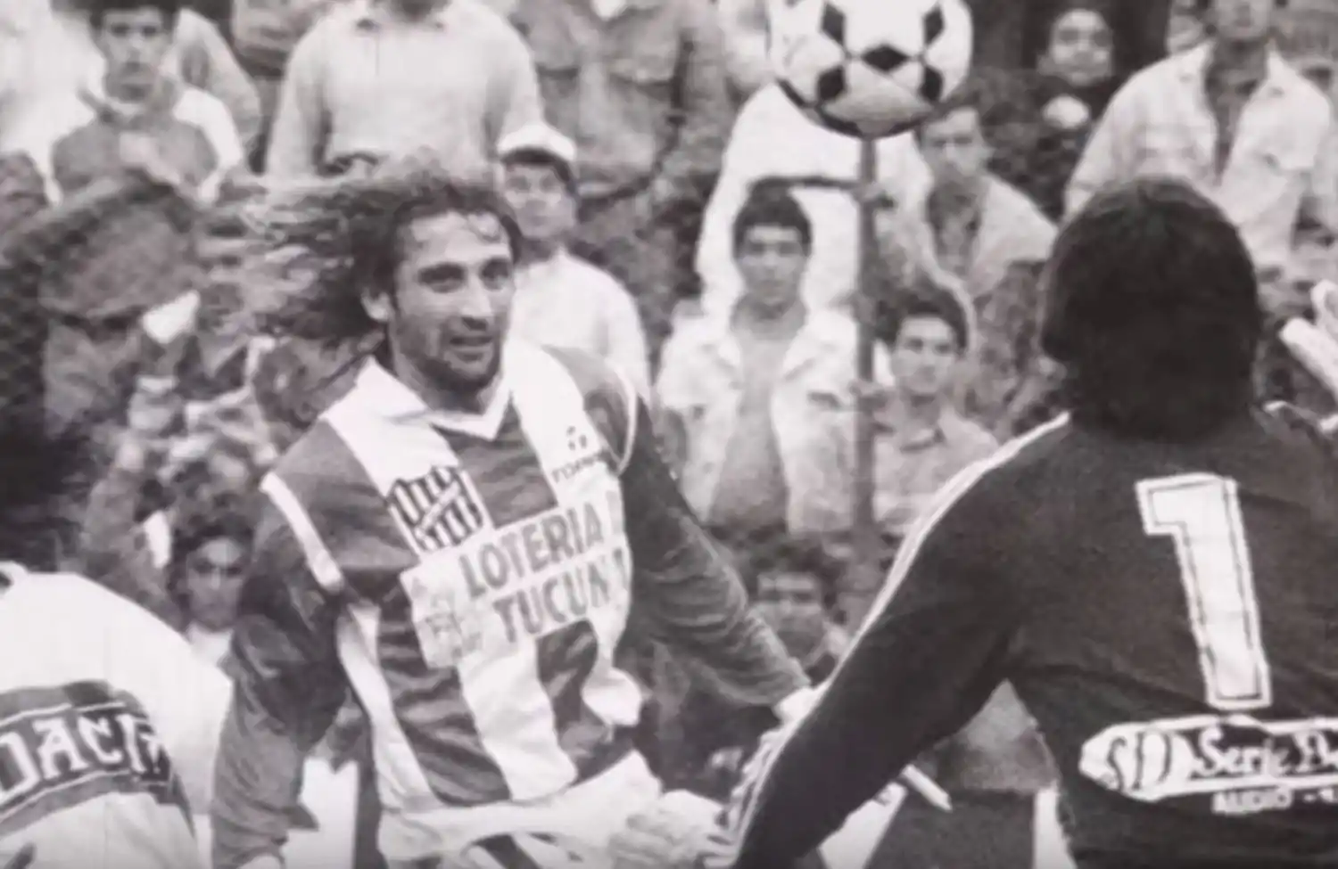 EN SAN MARTÍN. Daniel Bini jugando en La Ciudadela.