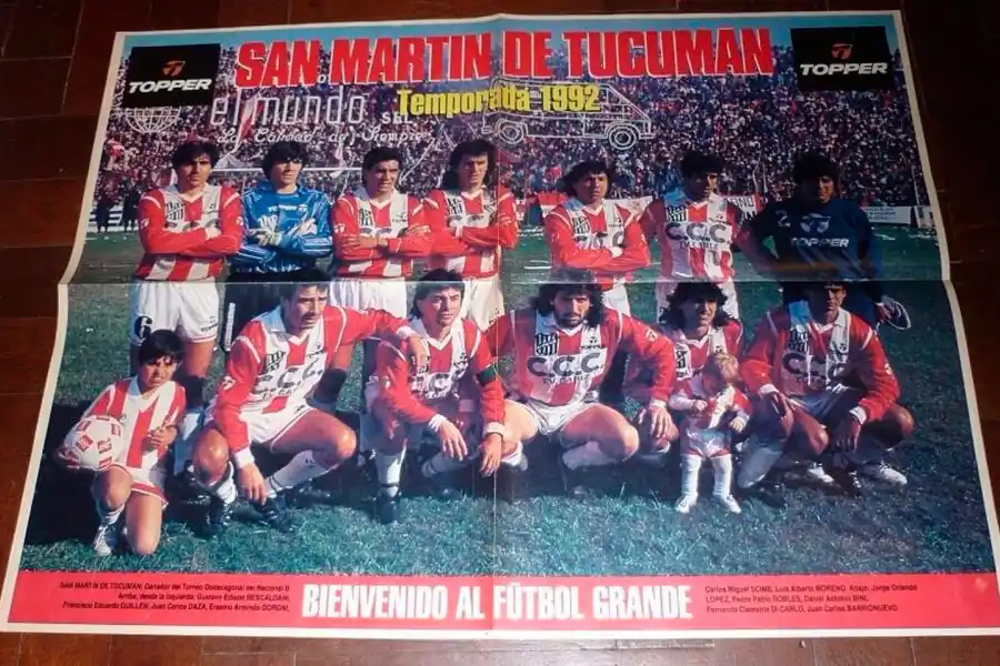 EN LA CIUDADELA. Uno de los partidos de local. 