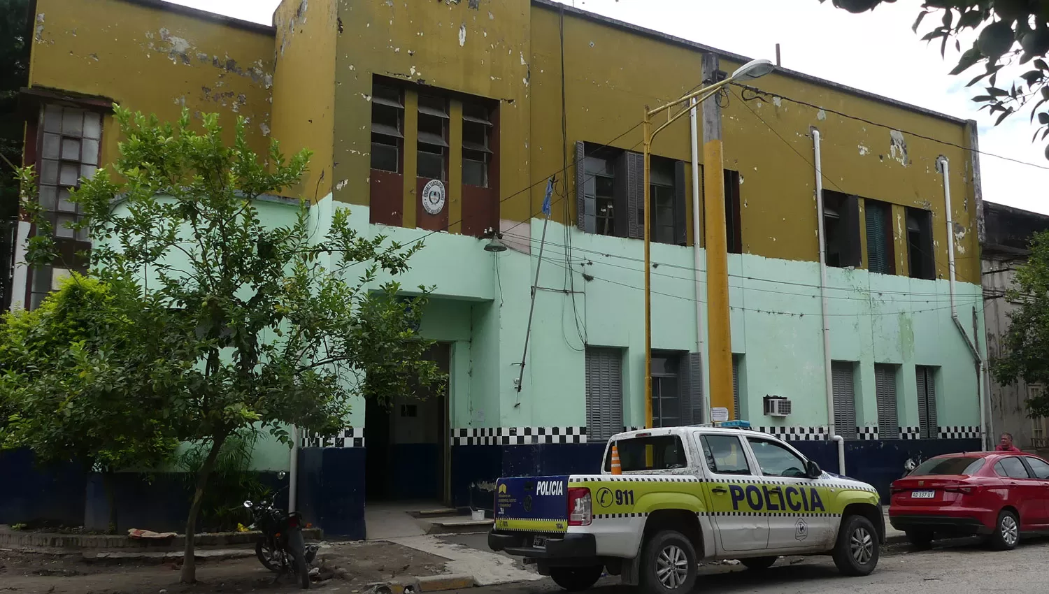 CONMOCIÓN. El presunto autor del ataque fue detenido en la comisaría de Aguilares. 