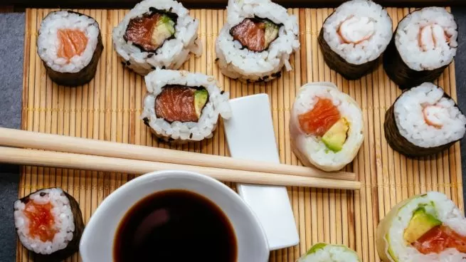 El sushi es una de las comidas más elegidas en la app, según uno de sus creadores.