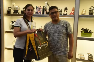 Compraron calzado y ropa deportiva en Sportsman