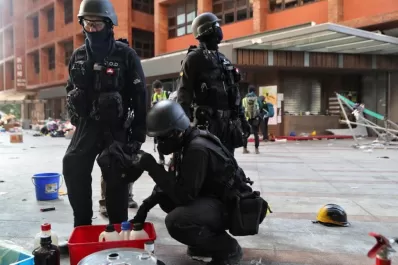 Amenaza China por las protestas en Hong Kong