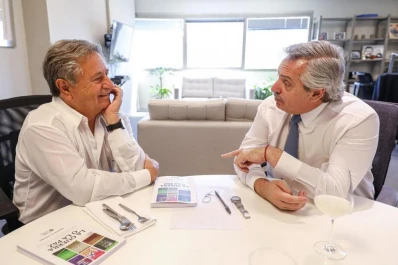 “El rumbo es la producción”: el consejo de Duhalde a Fernández