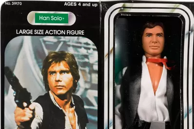 Salen a la venta en una subasta online objetos de Star Wars