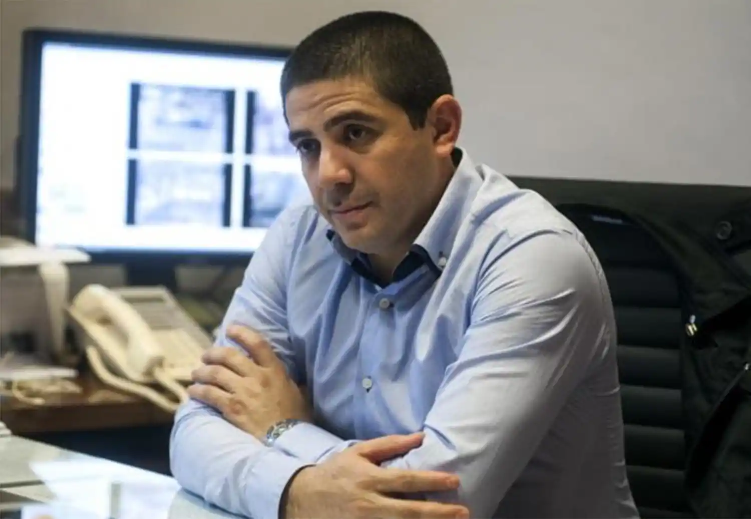 EX SECRETARIO DE SEGURIDAD DE ALPEROVICH Y DE MANZUR. Paul Hofer en una imagen de archivo.