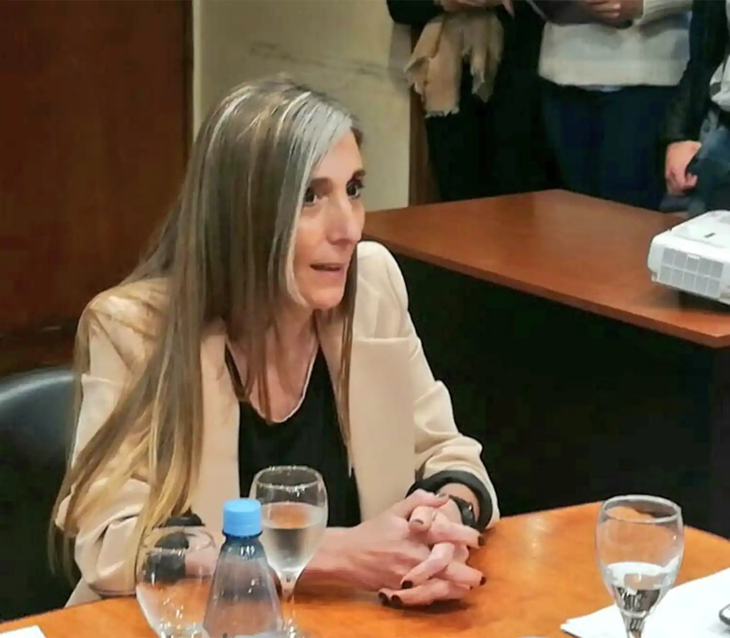ISOLINA APÁS PÉREZ DE NUCCI. Esta postulante será jueza correccional en lo Penal N°2 de la capital.