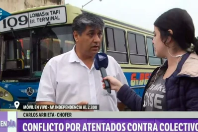 Así explican los choferes de la línea 9 cómo atentaron en esa empresa