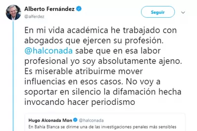 Adepa lamentó la desafortunada manifestación de Fernández sobre Alconada Mon
