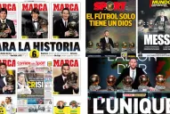 M6ssi: cómo destacó la prensa mundial el sexto Balón de Oro del Pulga