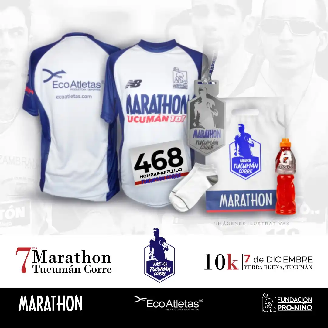 Se viene la séptima edición de la Marathon Tucumán Corre