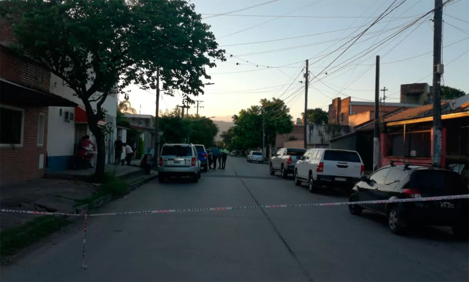 INVESTIGACIÓN. La Policía trabaja en San Martín al 2.600.