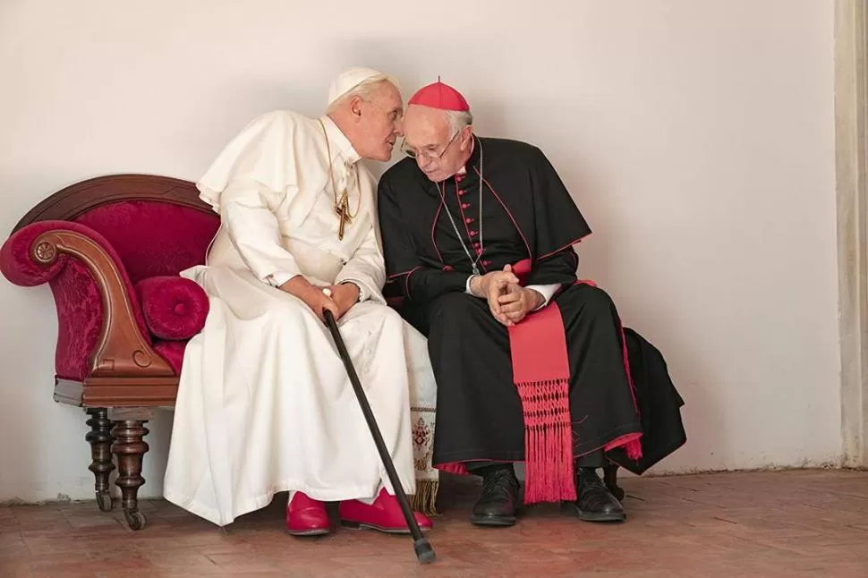 HOPKINS Y PRYCE. Ratzinger y Bergoglio, por dos grandes actores. 