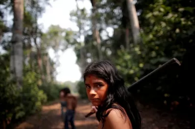 El fuego cambia el paisaje del Amazonas