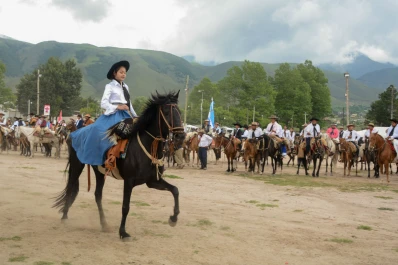 El primer Festival del Gaucho fue una fiesta en Tafí del Valle