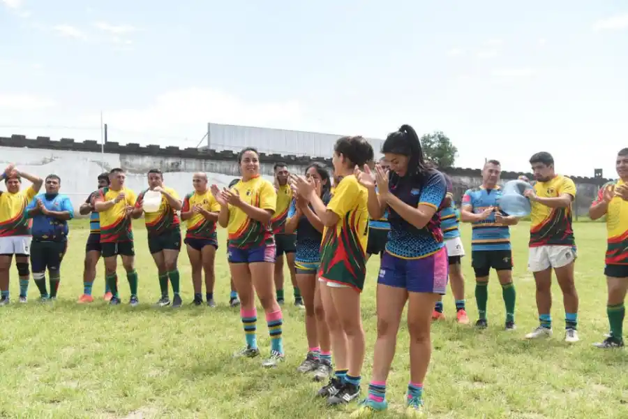 APLAUSOS. Las jugadoras que hicieron historia: Camila, Celeste, Soledad y Eugenia