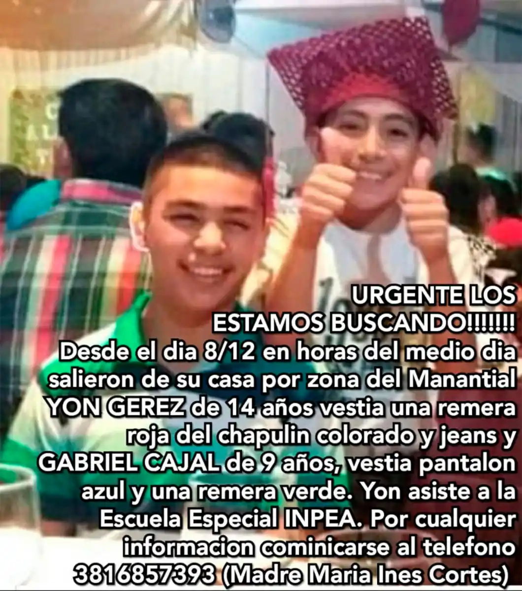 Dos hermanitos salieron a comprar verduras y no volvieron más