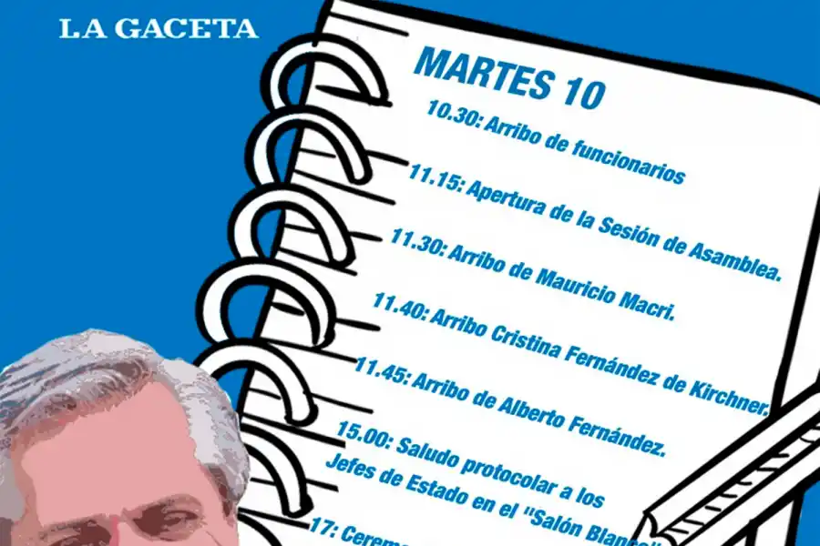 Así será la agenda de Alberto Fernández el día de su asunción