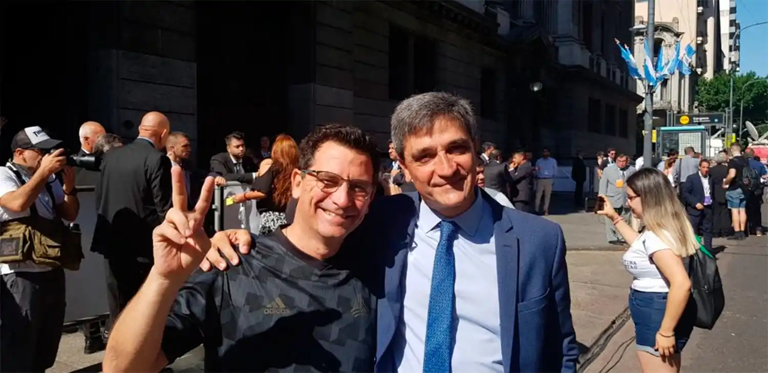 LOS YEDLIN. Gabriel (ministro de Desarrollo Social) y Pablo (diputado)