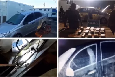 Viajaban desde Salta hacia Chubut con 12 kilos de cocaína en el auto