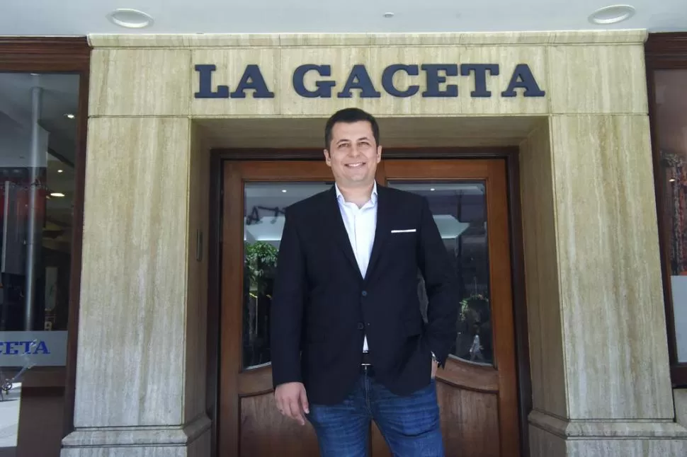 EN EL PAGO. Guerra volvió a Tucumán para ser honrado en Monteros. LA GACETA / FOTO DE Analía Jaramillo