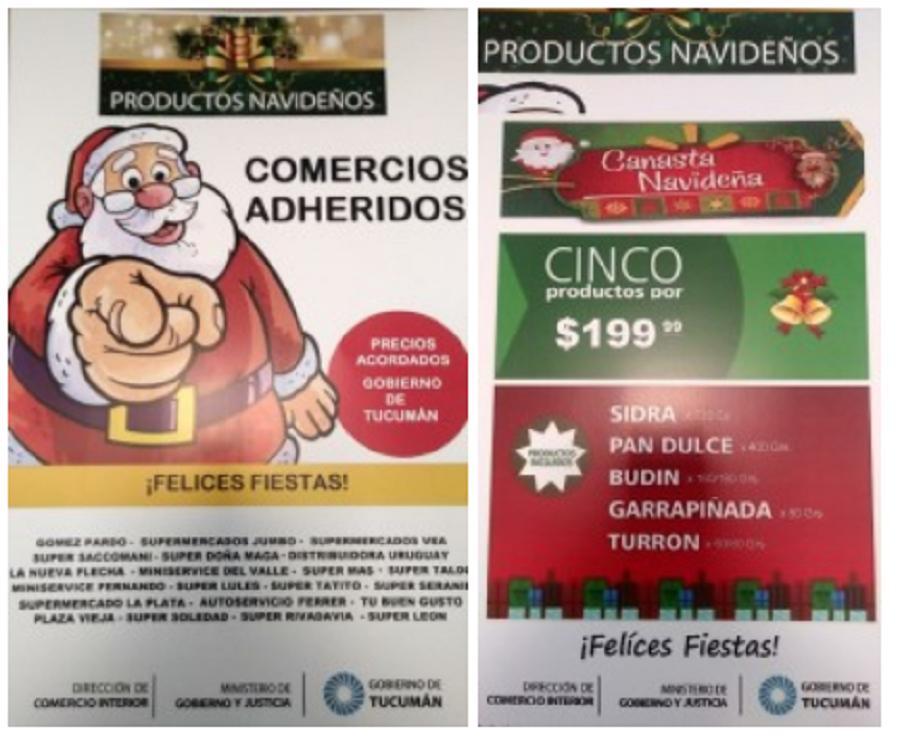 Lanzaron la canasta navideña en Tucumán, que costará $199,99 y tendrá cinco productos