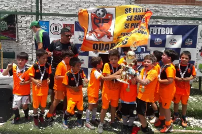 Los chicos de la escuela Quara festejaron en Yerba Buena