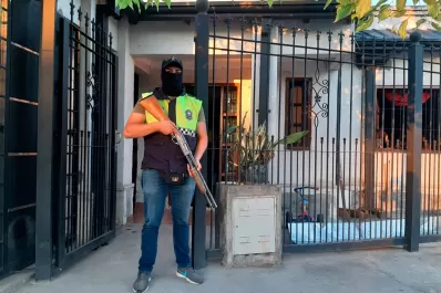 Más de 15 allanamientos se desarrollaron en simultáneo en distintos puntos de la provincia