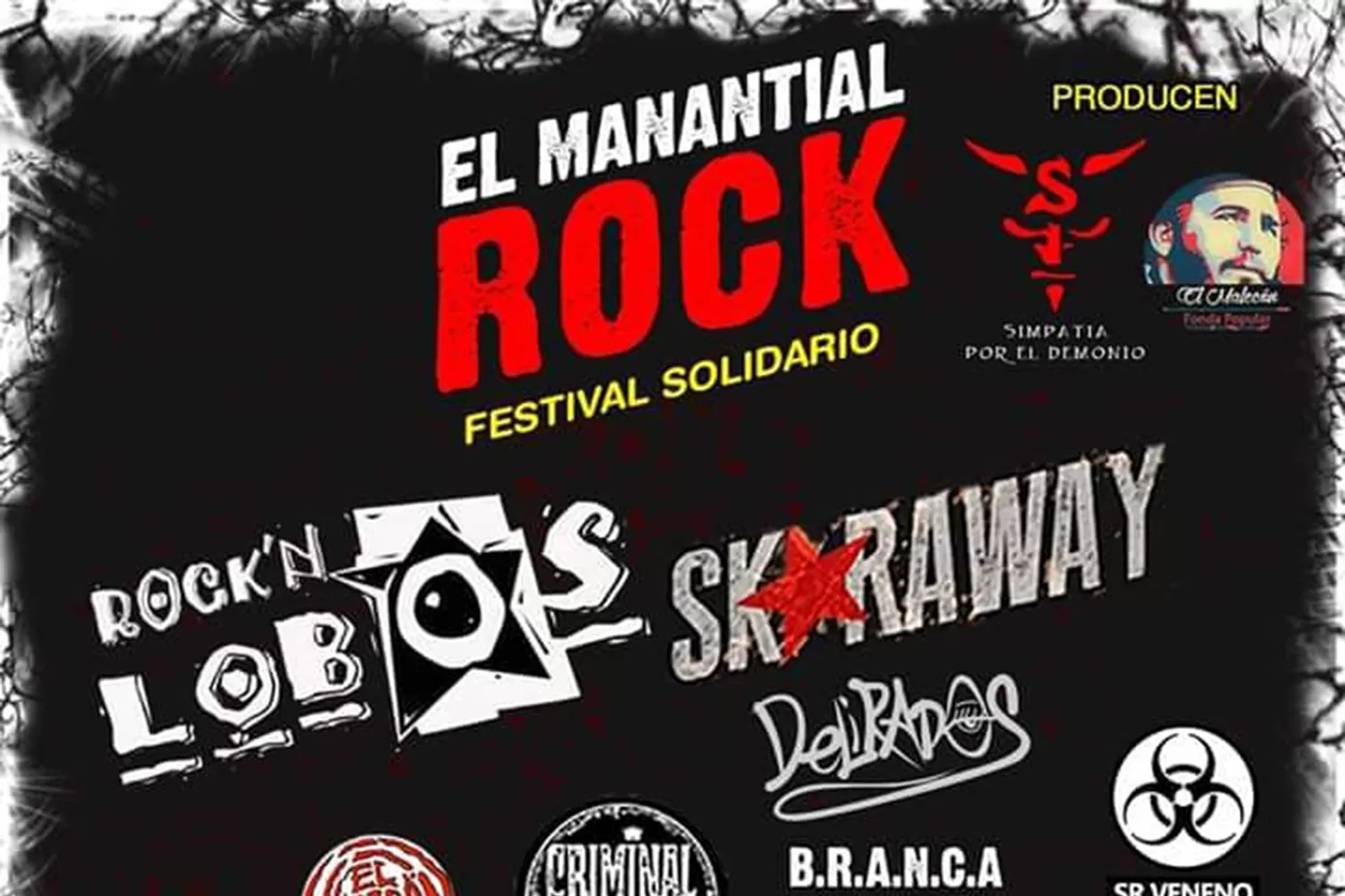 Entre el rock y el jazz: festival solidario en El Manantial