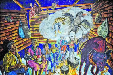 El arte rescata mitos que en el campo siguen vivos