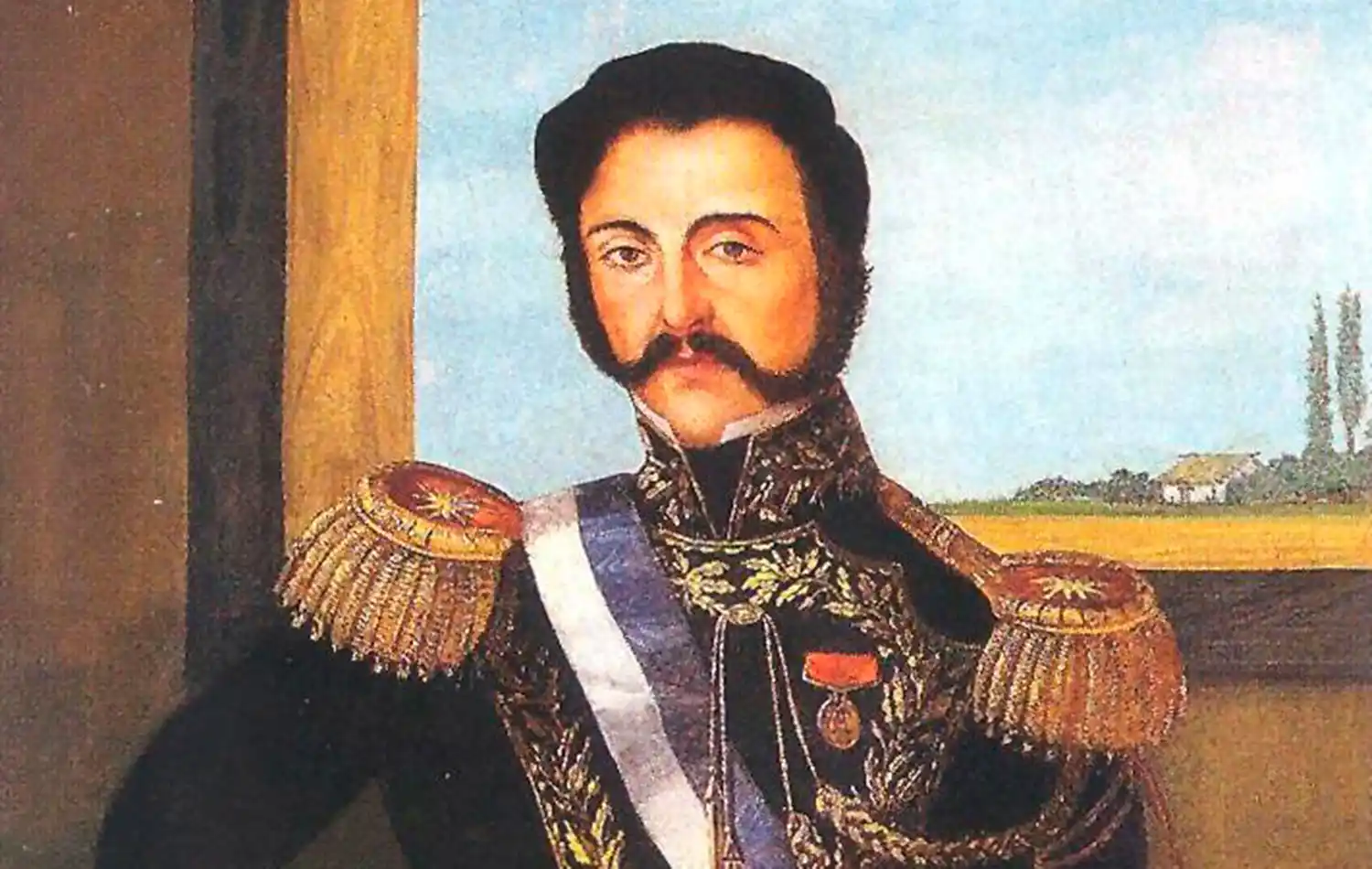 FELIPE HEREDIA. El militar tucumano que hizo las primeras curaciones en la herida de Paz.