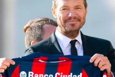 Tinelli votó en las elecciones de San Lorenzo