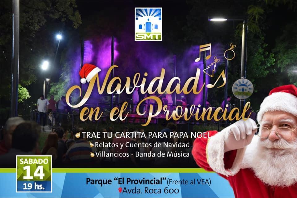 Atención, chicos: Papá Noel estará hoy en el parque El Provincial