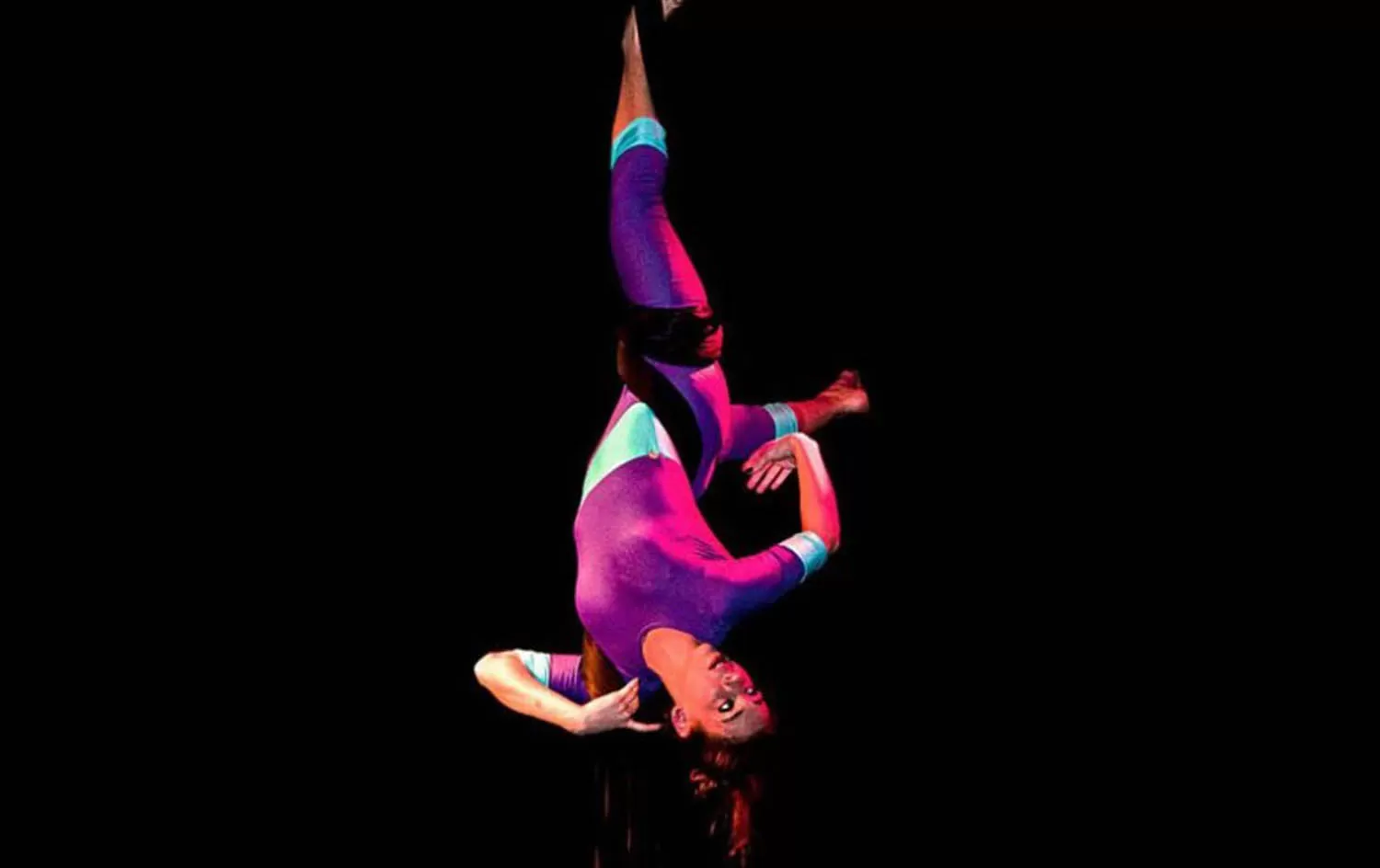 Acrobacias en altura: muestra del taller Triad