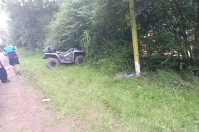 Un reconocido visitador médico murió al chocar con su cuatriciclo en El Cadillal