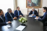 Alberto Fernández agradeció a los gobernadores radicales Morales, Suárez y Valdés