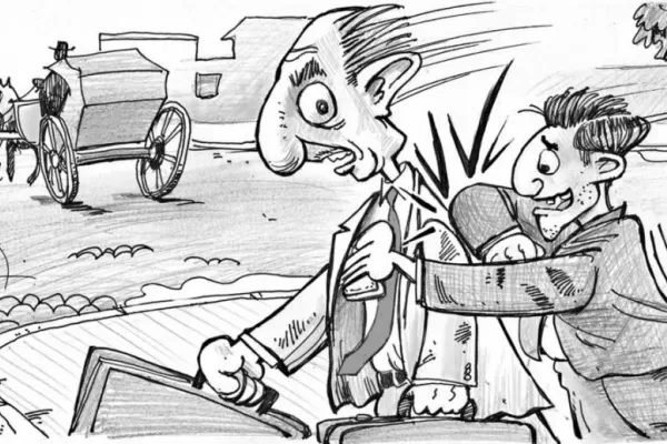 Hojeando el diario: carteristas, peleas de bar y los fantasmas de Gastona