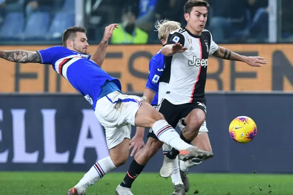Con golazos de Dybala y Cristiano Ronaldo, Juventus venció a Sampdoria