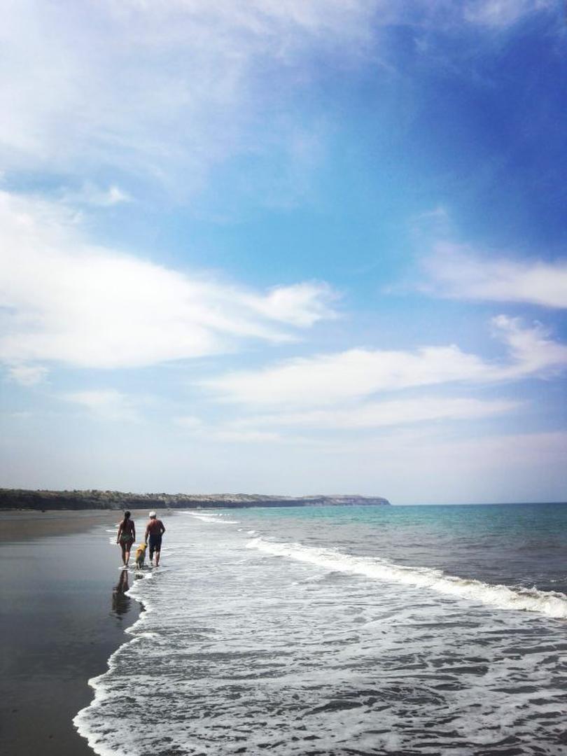 Muchas de las tibias playas rionegrinas están en rincones increíbles