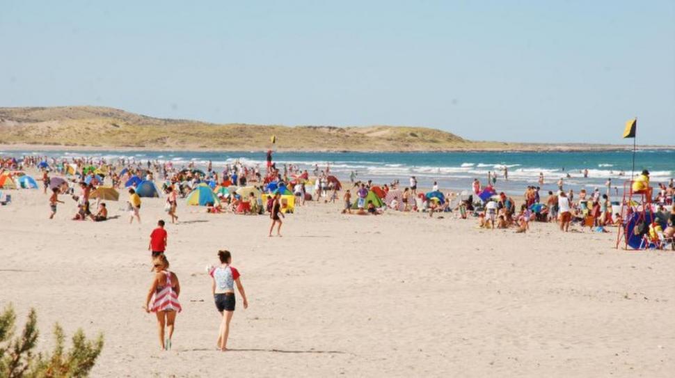 Muchas de las tibias playas rionegrinas están en rincones increíbles