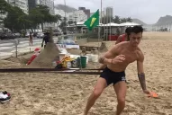 Lotti se recupera en la arena de Río