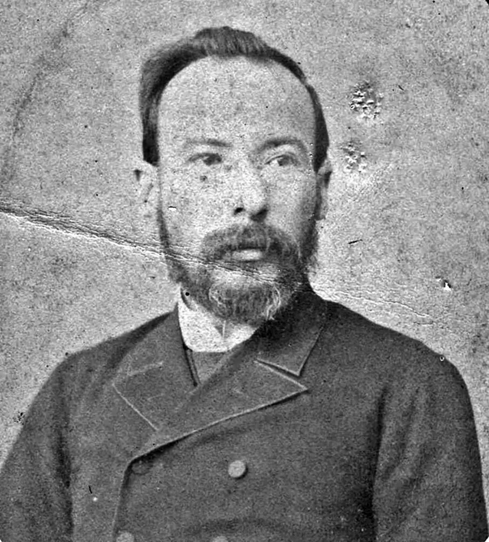 SILVANO BORES. El destacado hombre público y literato, fallecido en 1903. 