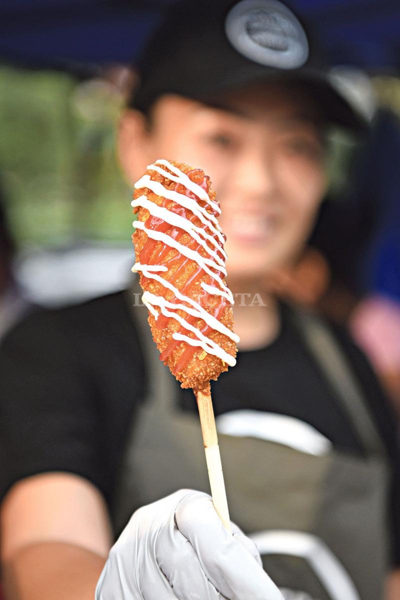 COREA. Los hot dogs ganaron gran popularidad entre los fans de los doramas y el k-pop.