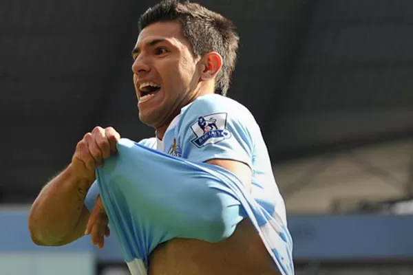 Sergio Agüero fue elegido el jugador más emblemático de la década en la Premier