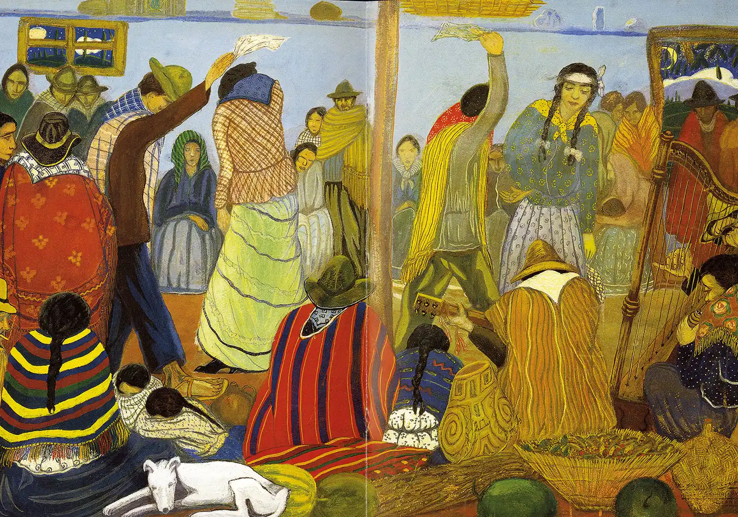 Quién es el pintor tucumano que eligió Fernández para decorar su despacho