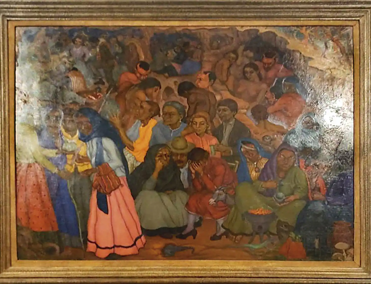 Quién es el pintor tucumano que eligió Fernández para decorar su despacho