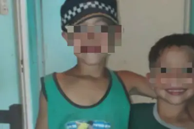 Rescatan a dos hermanitos que se habían perdido en un monte