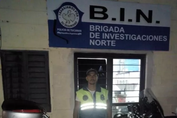 Recuperaron la moto de alta gama robada en Lomas de Tafí